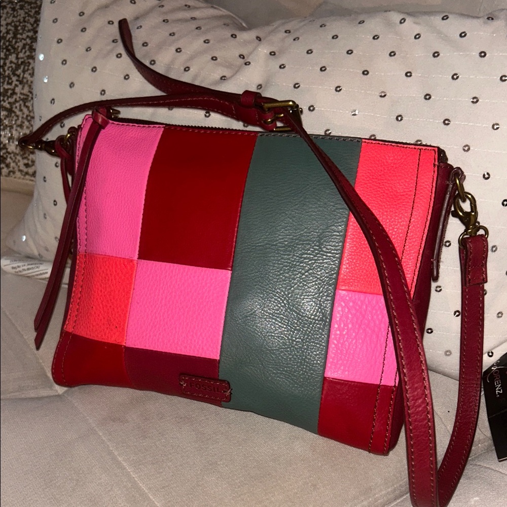Fossil Emma Leather Crossbody